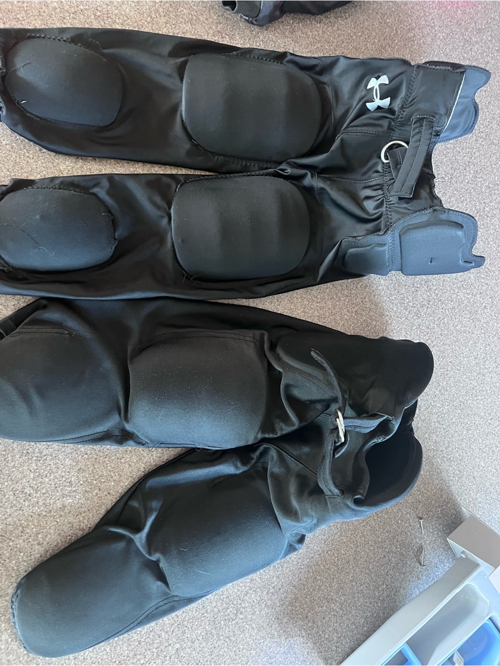 Under Armour Authentic YLG Black Football Pants